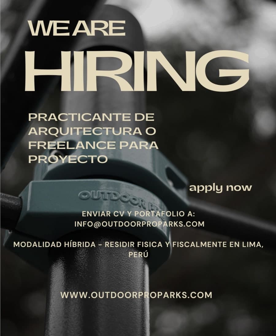 Convocatoria: Practicante de Arquitectura o Freelance para Proyecto